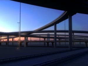 freeway02 Modelo 3D
