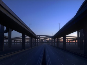 freeway02 Modelo 3D