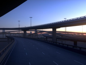 freeway02 Modelo 3D