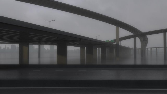 freeway03 3Dモデル .c4d .max .obj .3ds .fbx .stl .blend 