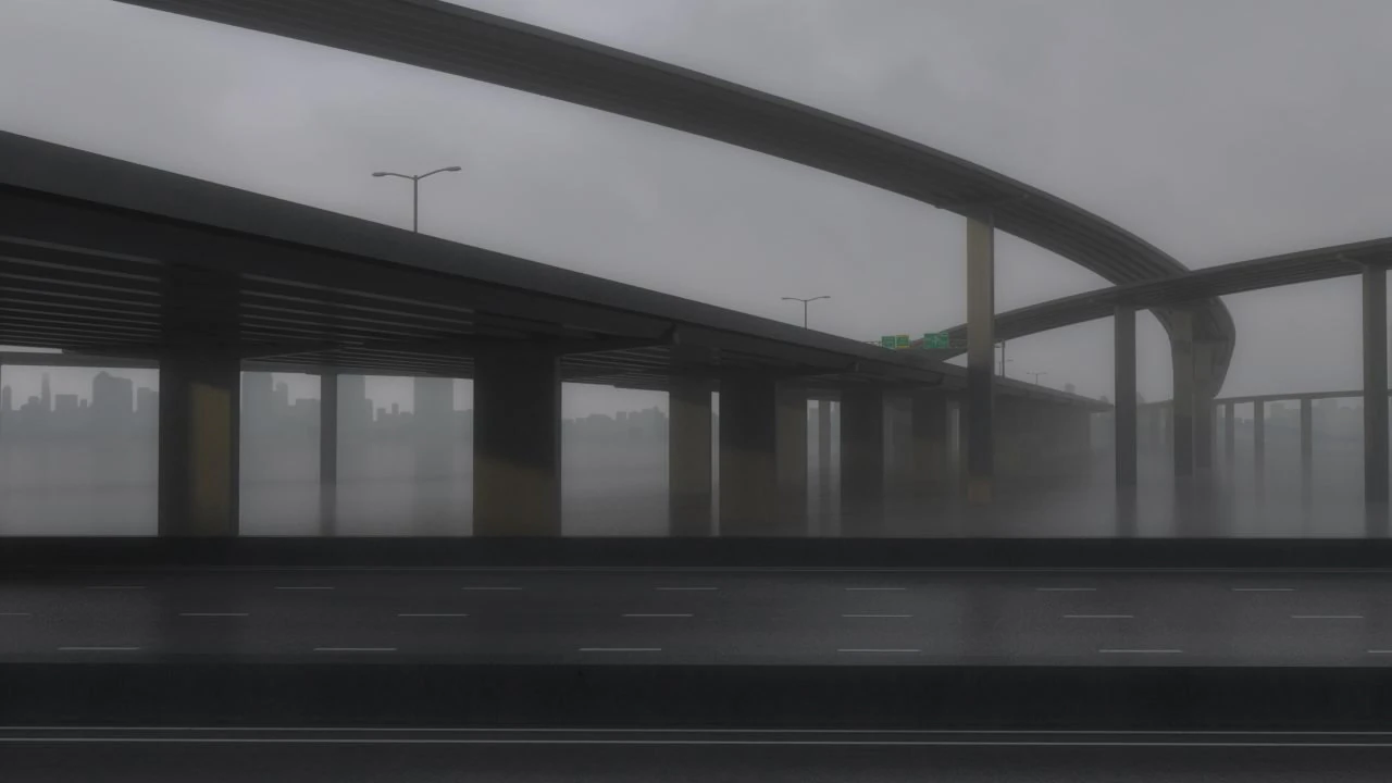 freeway03 3D Model .c4d .max .obj .3ds .fbx .stl .blend 