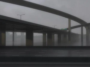 автострада03 3D Модель