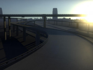 freeway05 Model 3D