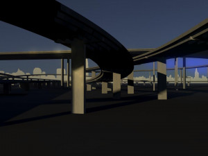 freeway05 Model 3D