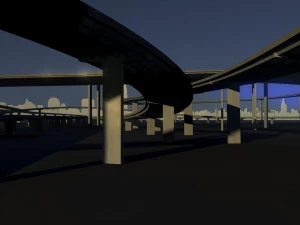 freeway05 3D Model