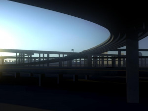 freeway05 Model 3D