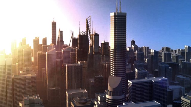 freeway01 city 3D Модель .c4d .max .obj .3ds .fbx .stl .blend 