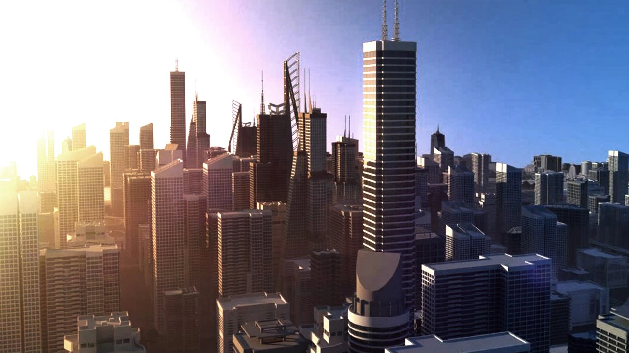 freeway01 city 3D Model .c4d .max .obj .3ds .fbx .stl .blend 