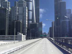 Freeway02 city 3D मॉडल