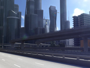 Freeway02 city 3D मॉडल