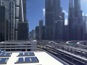 Freeway02 city 3D मॉडल