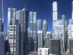 Freeway02 city 3D Model