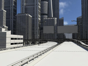 Freeway02 city 3D मॉडल
