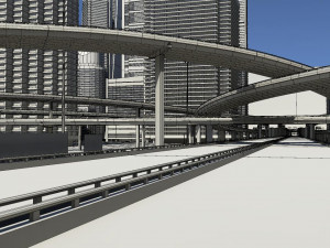 Freeway02 city 3D मॉडल