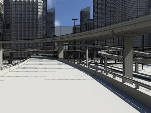 Freeway02 city 3D मॉडल