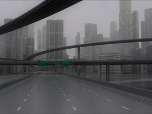 freeway03 city 3D 모델