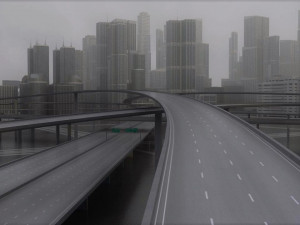 freeway03 city 3D 모델