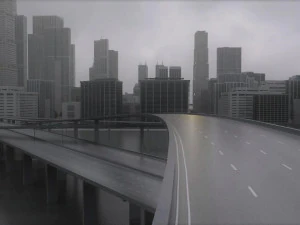 freeway03 city 3D Model