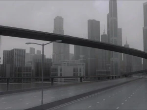 freeway03 city 3D Model