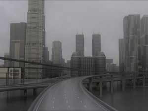 freeway03 city 3D 모델