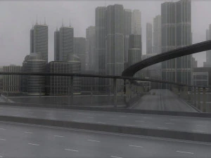 freeway03 city 3D Model