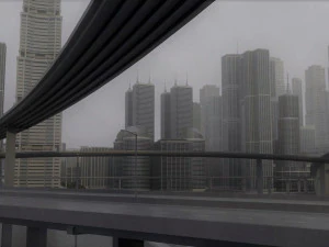 freeway03 city 3D Model