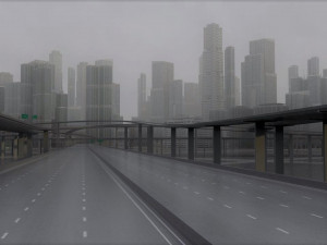 freeway03 city 3D 모델