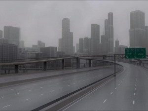 freeway03 city 3D 모델
