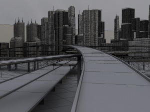freeway03 city 3D 모델