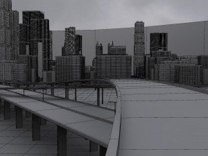 freeway03 city 3D 모델