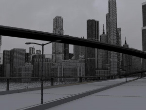 freeway03 city 3D 모델