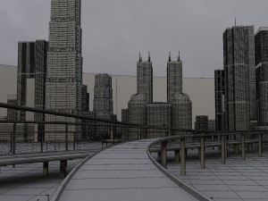 freeway03 city 3D 모델
