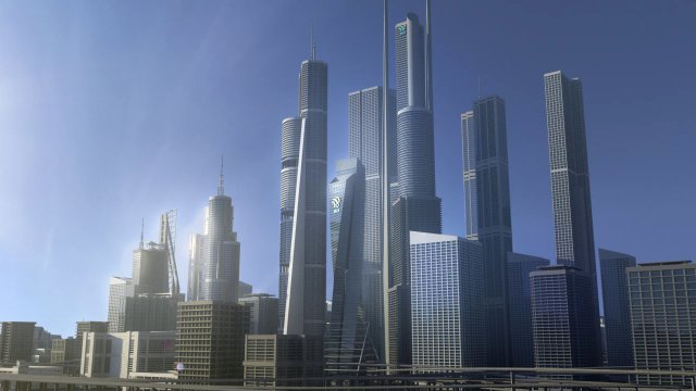 freeway04 city 3D मॉडल .c4d .max .obj .3ds .fbx .stl .blend 