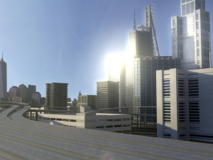 freeway04 city 3D मॉडल