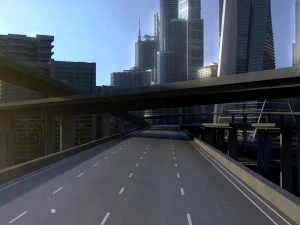 freeway04 city 3D Model