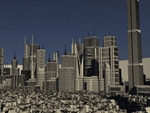 freeway05 city 3D Model
