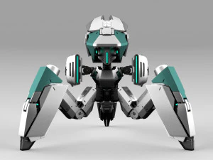 Tribot 201f 3D Model