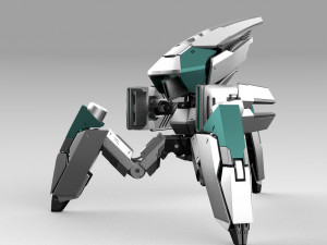 Tribot 201f 3D Model