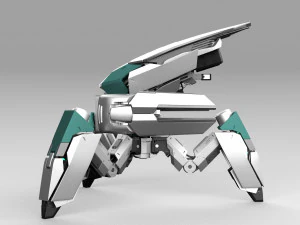 Tribot 201f 3D Model