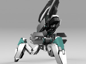 Tribot 201f 3D Model