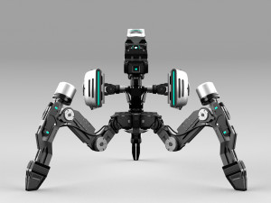Tribot 201f 3D Model