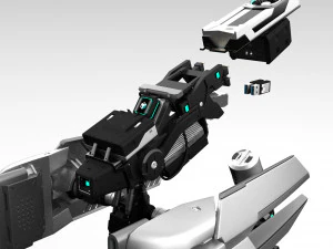 Tribot 201f 3D Model