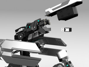 Tribot 201f 3D Model