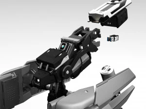 Tribot 202f 3D Model