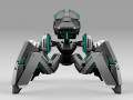 Quadbot 201F 3D Model