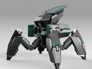 Quadbot 201f Modello 3D