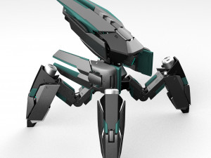 Quadbot 201f Modello 3D