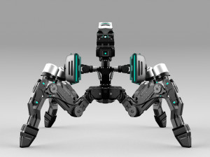 Quadbot 201f Modello 3D
