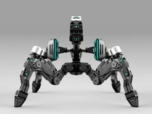 Quadbot 201f 3D Model