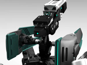 Quadbot 201f 3D Model